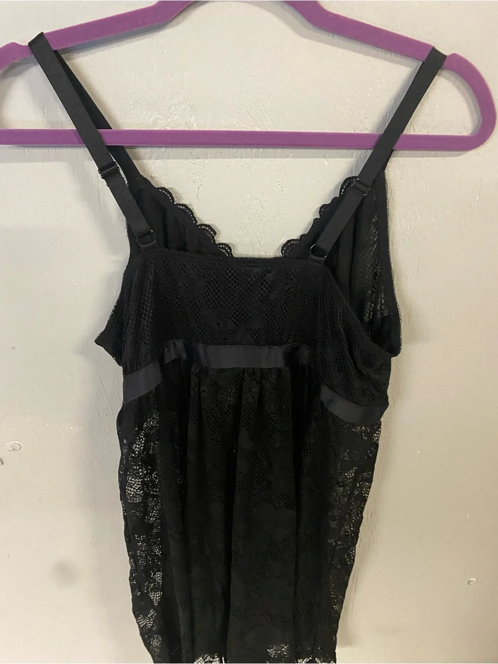 TORRID Curve Black Lace Chemise size 2 baby doll collection